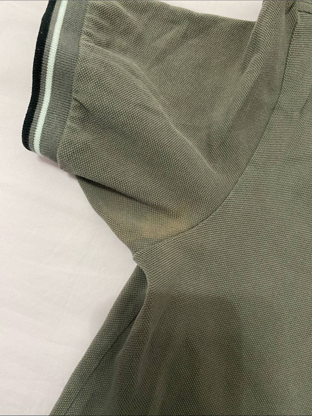 Prada Men's Grey Short-Sleeve Polo Authentic Size Large - Picture 6 of 7